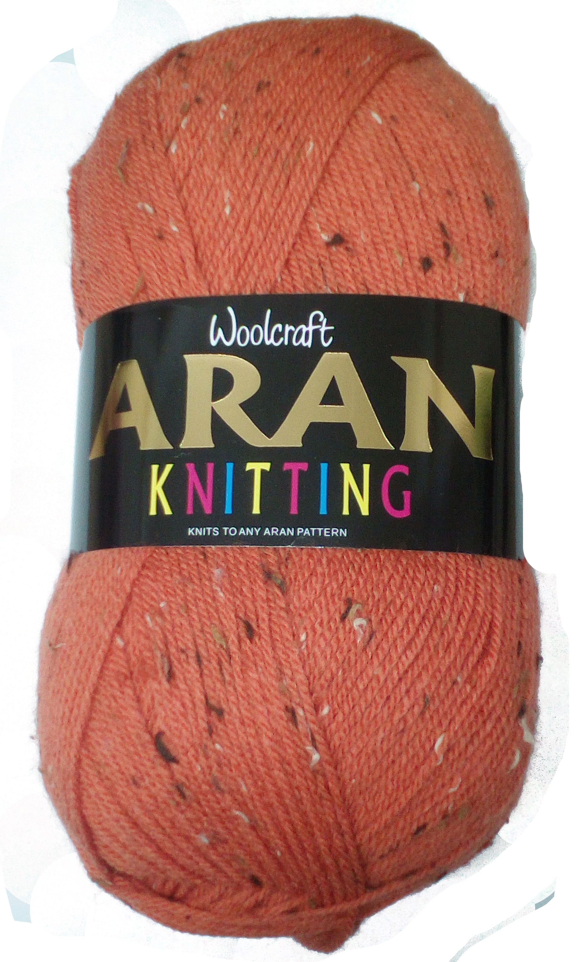 Aran Yarn 25% Wool 400g Balls x2 Shubunkin 905 - Click Image to Close